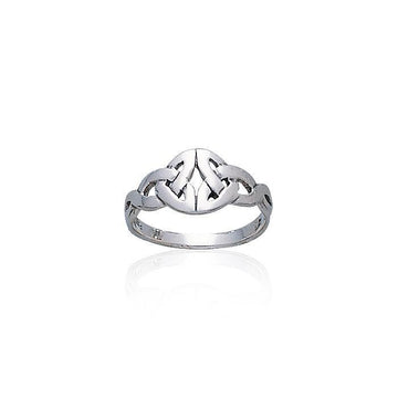 Triquetra Sterling Silver Ring TR231 - Jewelry